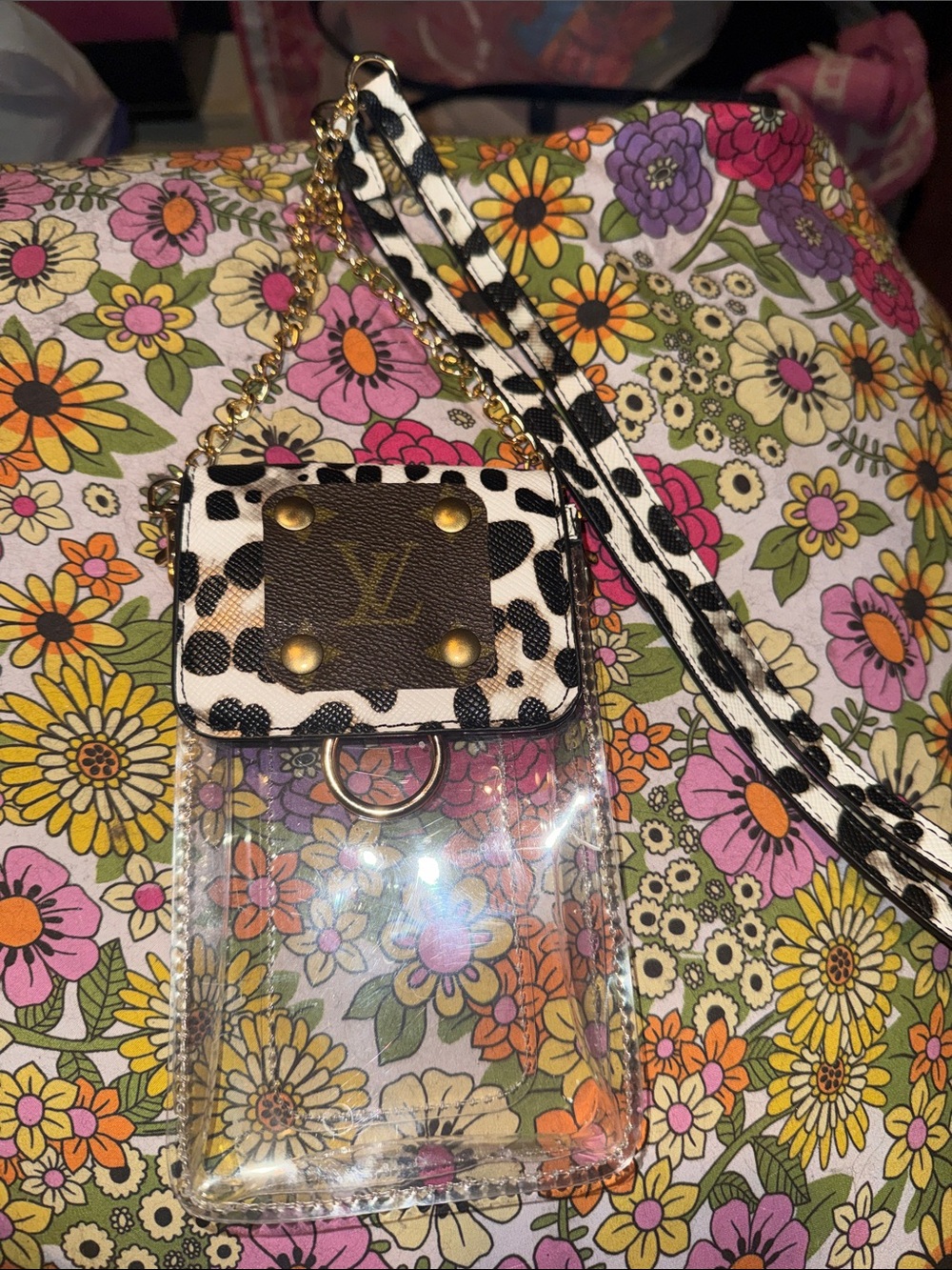 Louis Vuitton Clear Crossbody Bag!! (New)